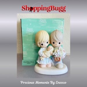Precious Moments Blessed With A Miracle Porcelain Figurine 120110 (SB1583)